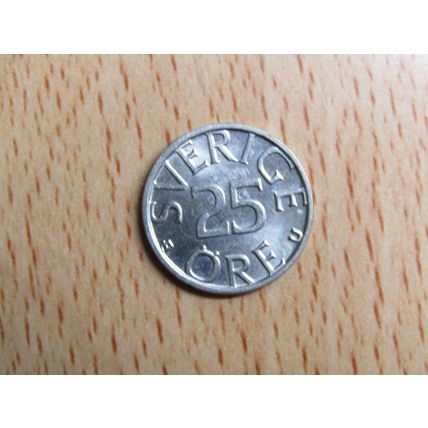 Sweden 1982 25 Ore Coin