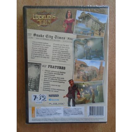Evil Days of Luckless John PC CD NEW & SEALED