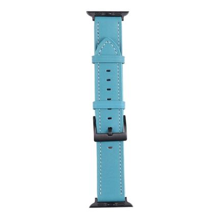Leather Replacement Watchband For Apple Watch Series, 7 45mm / 6&SE&5&4 44mm / 3