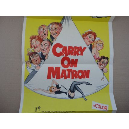 Carry On Matron 1972 Original Australian Cinema Film Poster
