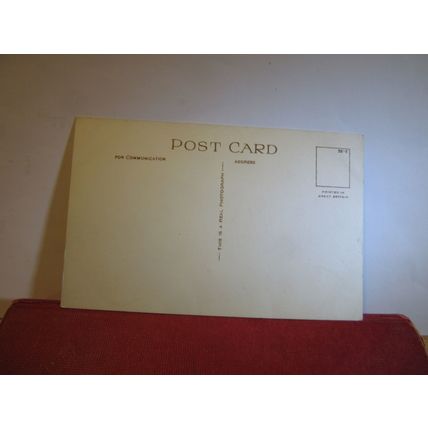 FLYING SCOTSMA on ROYAL BORDER BRIDGE, Berwick on Tweed unused postcard RP =