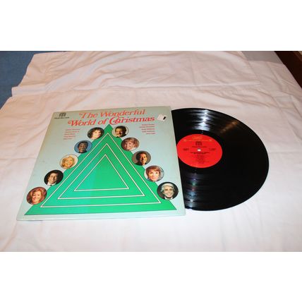 THE WONDERFUL WORLD OF CHRISTMAS-Various Artists LP STEREO
