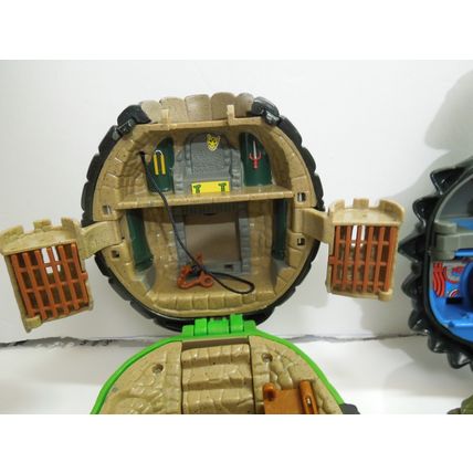 Vintage TMNT Mutant Turtles Playsets – Raph Turtle Playset & Krang’s Android