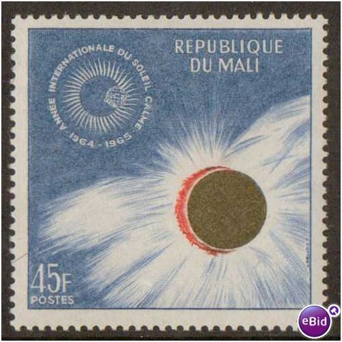 REPUBLIQUE DU MALI 1964 INTERNATIONAL QUIET SUN YEARS