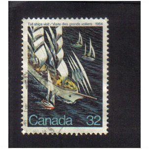 1984 canada tall ships visit 32c f/u sg1119