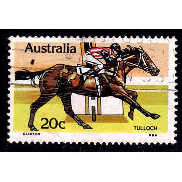 Australia 1978 Horse Racing Tulloch 20c Used Stamp.