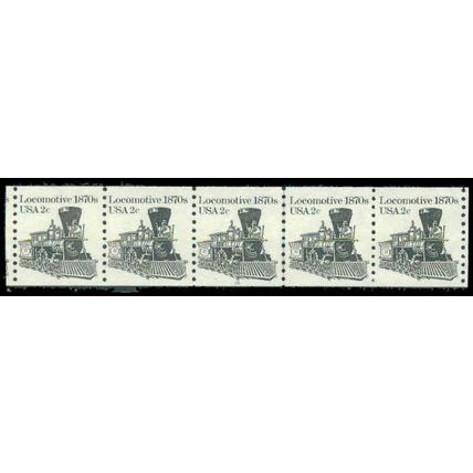 1897Av 2c Locomotive Fine MNH Dry Gum PNC 10/5 P0464