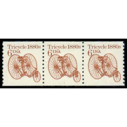 2126v 6c Tricycle Fine MNH Dry Gum PNC 1/3 R0508