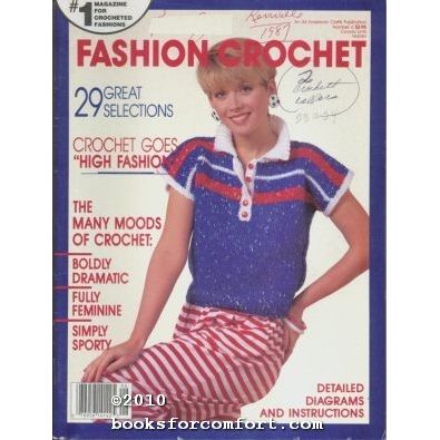 Fashion Crochet No 6 Vol 2 Issue 2 May 1987