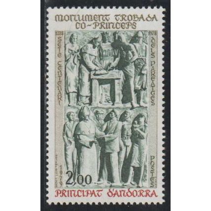 ANDORRE ( Andorra ) N° 280 NEUF ** ( MNH )