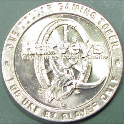 Harveys. $1 Casino Token. Central City, CO. 06A.