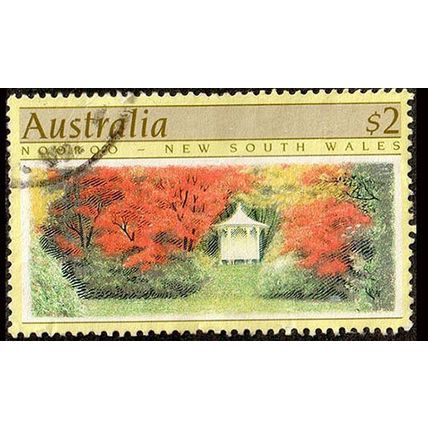 Australia 1989 Botanical Gardens Nooroo NSW $2.00 Used Stamp .