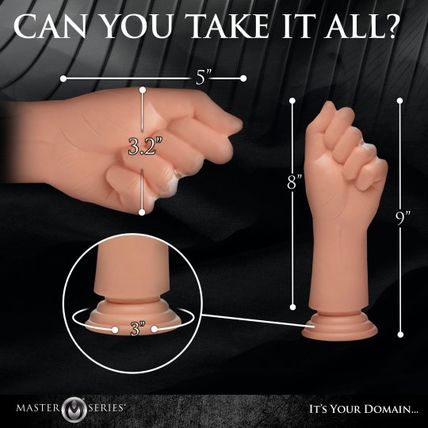 Knuckles Small Clenched Fist Plug phthalate-free Fisting Fister Anal Vaginal NEW