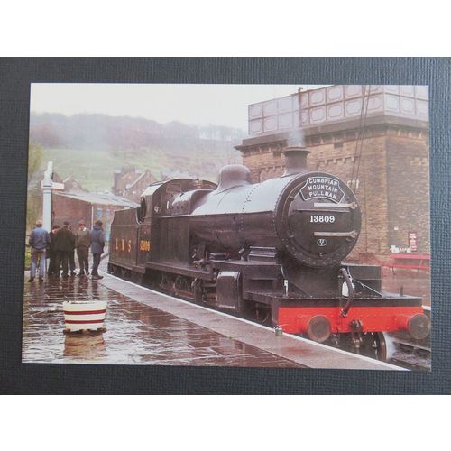 Keighley & Worth Valley Railway 13809 at Keighley WV72 Postcard #95