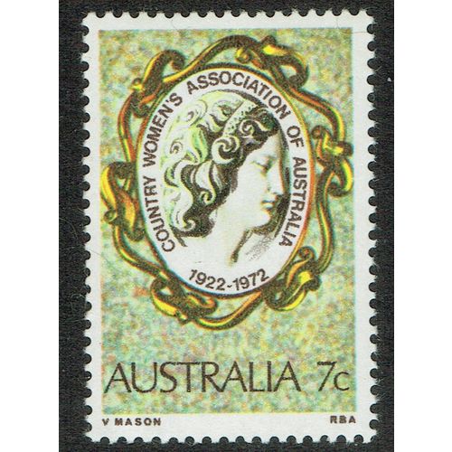 Australia 1972 50th Anniv Country Womens Association 7c Multicoloured SG509 UM