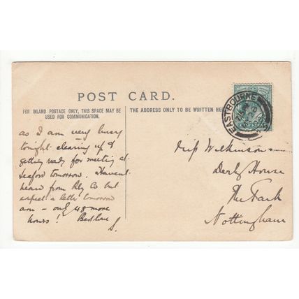 Barbican Gateway Lewes Castle East Sussex 1903 Postcard