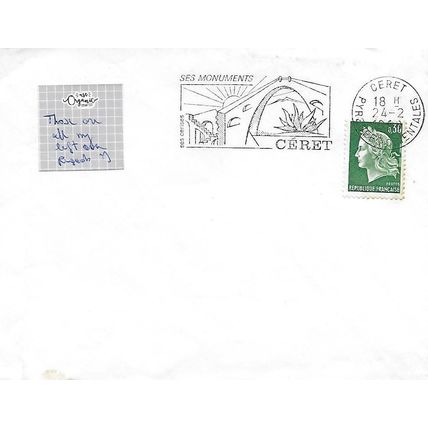 Ceret Pyrenees Orientales - Ses Cerises - Ses Monuments (24th February 1969)