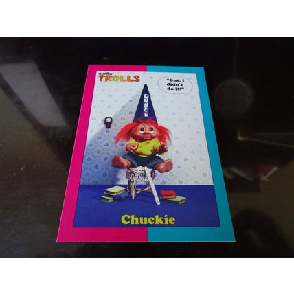 1993 Collect-A-Card Norfin Trolls Card # 013 Chuckie Excellent-Mint (6) (SB)