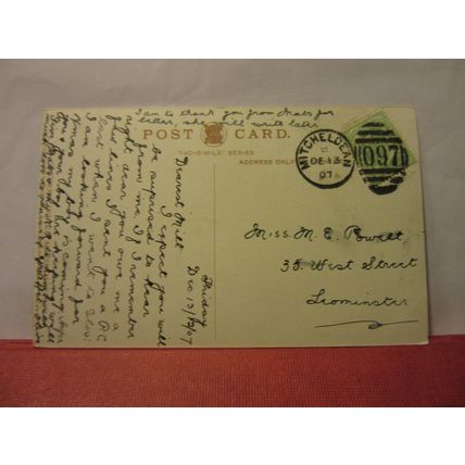 THE GOLDEN VALLEY, CHALFORD, Gloucestershire used antique postcard 1907 pm /