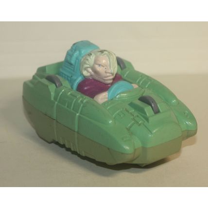 1990 Burger King Captain Planet Flip Cars Linka Ma Ti & Dr Bligh