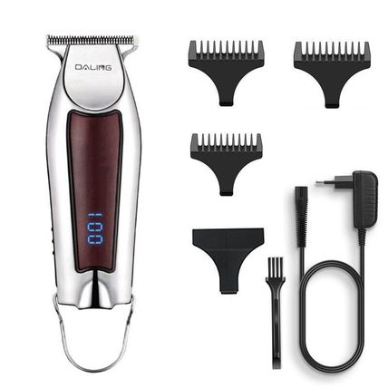 DALING Detail Trimmer Barbers Fade Master Head Shaver T-Blade Mens Clippers