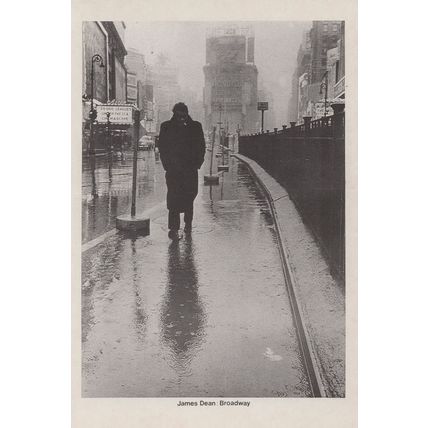 James Dean Broadway Film Movie Star Rare Postcard
