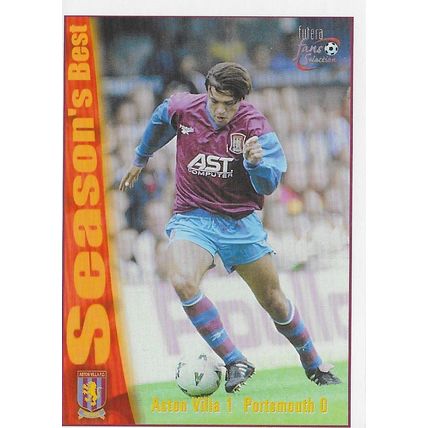 Futera's Aston Vila 1997-98 Fans' Selection: Season's Best - No. 54, Aston Villa