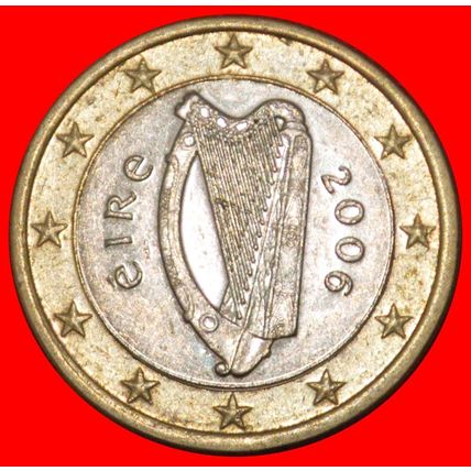 PHALLIC TYPE 1999-2023: IRELAND ★ 1 EURO 2006 DIE II!★LOW START★NO RESERVE