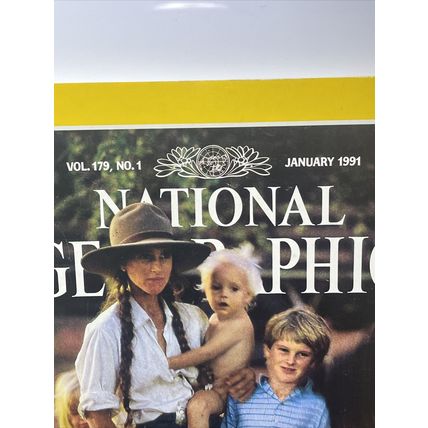 National Geographic Magazine January 1991 Northwest Australia Collectable