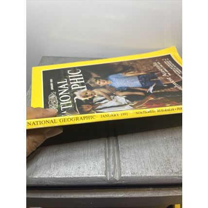 National Geographic Magazine January 1991 Northwest Australia Collectable
