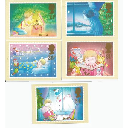 GB PHQ Cards 1987 Christmas PHQ Cards Unused (No 106)