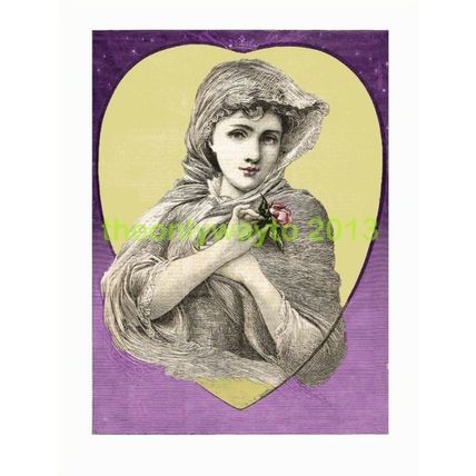 Princess and the Rose, Leisure Hour, c1890, Illustration, MODERN REPRODUCTION