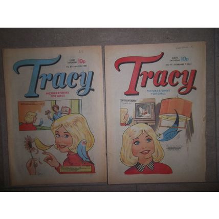 Tracy picture stories for girls #71,87 1981 D.C. Thomson Comics