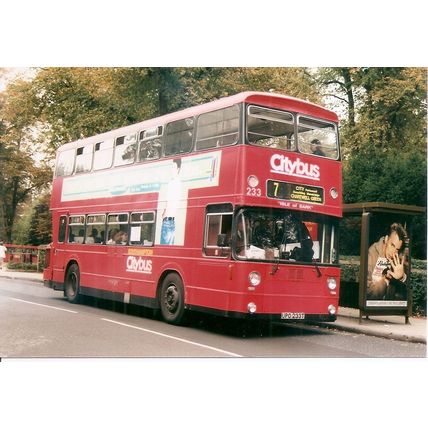 Colour Photograph of Southampton Citybus Ltd. - UPO 233T