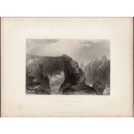 BULLER OF BUCHAN 1841 Edward Paxman Brandard - William Henry Bartlett ENGRAVING