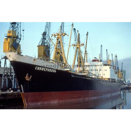 SQ1016 - Russian Cargo Ship - Simferopol - photograph 6x4