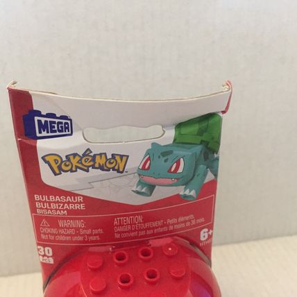 NEW MEGA Pokemon Pokeball Bulbasaur Building Toy Kit - 30pc
