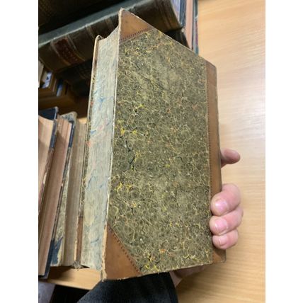 RARE* JAN-JUNE 1839 "BLACKWOOD'S EDINBURGH MAGAZINE" VOL 45 ANTIQUE BOOK (P6)
