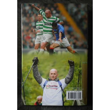 John Hartson Signed Hardback Book - Please Don't Go - 'To big John from Big John