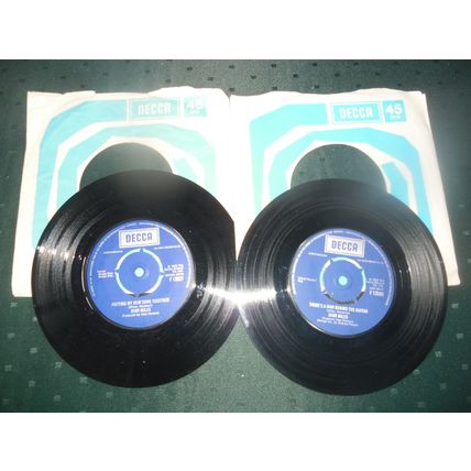 JOHN MILES 7" SNGLES LOT OF 2 - MUSIC/HIGHFLY