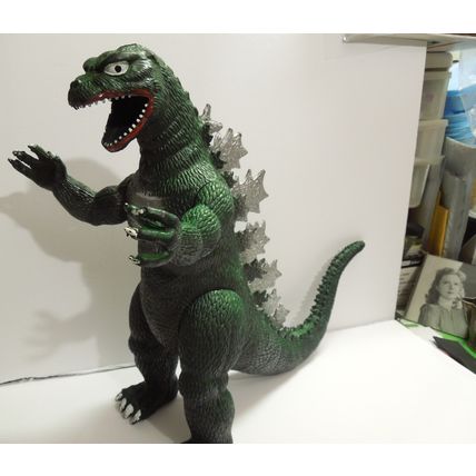 Vintage GODZILLA - Imperial Toys 13” Action Figure w/ Movable Features TOHO 1985