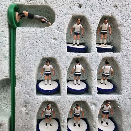 Subbuteo lw team ref Number 654 TOTTENHAM HOTSPUR COMPLETE SET Correct Box