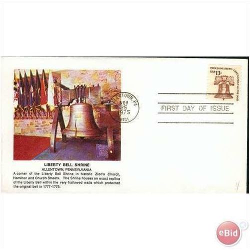USA FDC 1975 - SG 1586 - Liberty Bell Shrine