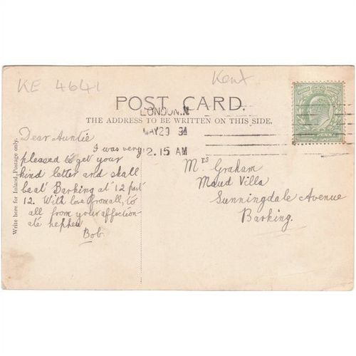 Cheriton Church Sandgate Kent Postcard (KE4641)