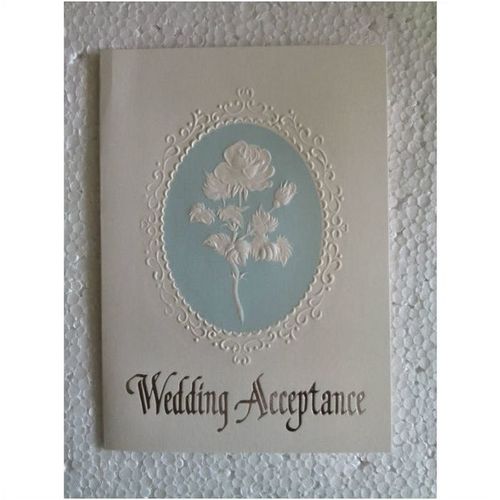 Wedding Acceptance Card #4