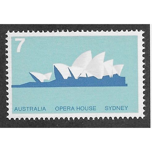 AUS 1973 U/M 7c 'OPERA HOUSE' (EBID65-065)