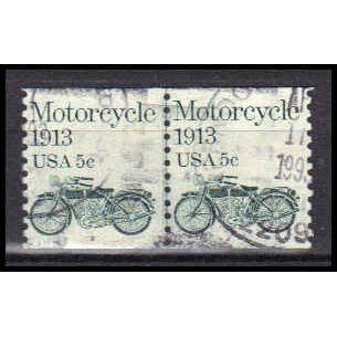 Used 1899 5c Motorcycle Fine CNP Left 2 PA0348
