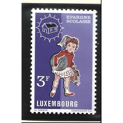 Luxembourg Stamp Scott #506, Mint Never Hinged
