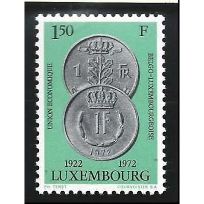 Luxembourg Stamp Scott #507, Mint Never Hinged