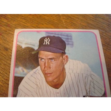 1965 Topps, MEL STOTTLEMYRE, Hi # 550, Yankees, SP RC